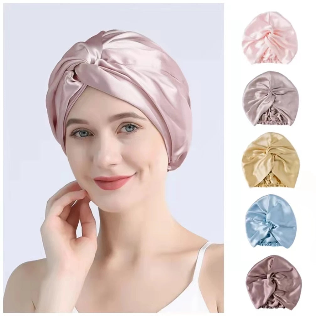 100% Mulberry Silk Bonnet