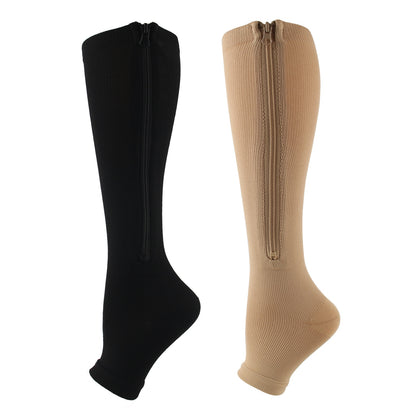 Zip Up Compression Socks